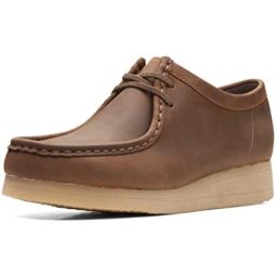 Clarks 其乐 Padmora 光滑棕色 牛津鞋 8.5码
