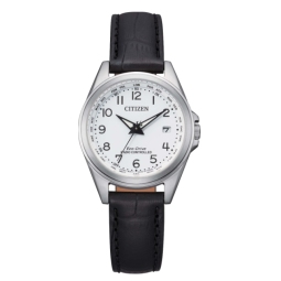 CITIZEN 西铁城 Eco-Drive系列 女士光动能电波腕表 EC1180-14A