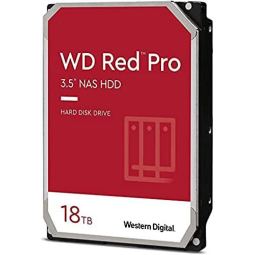Western Digital 西部数据 18TB WD Red Pro NAS 内置硬盘 HDD - 7200 RPM - WD181KFGX