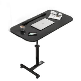 凡鑫 可移動(dòng)家用升降電腦桌 純黑 55*32.5cm