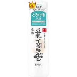 乳液 大容量（通常150g+50g） 豆乳异黄酮 清爽 无香精 无色素 无矿物油 使用日本产大豆（保湿成分）