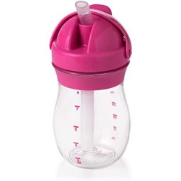 美国 OXO 奥秀 水杯学饮杯 成长型吸管杯 粉色 250ml 适合8个月以上宝宝