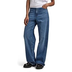 G-STAR RAW 女士 Stray Ultra High 直筒牛仔裤, 蓝色 29W / 32L