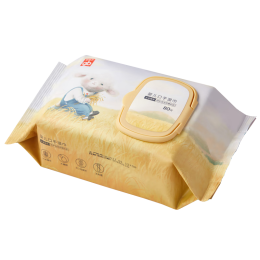 PLUS會(huì)員：gb 好孩子 嬰兒小綿羊濕巾 80抽*12包