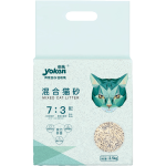 怡親 豆腐貓砂2.5kg綠茶低塵遮臭貓沙吸水易結(jié)團可沖廁所 混合砂 |  2.5kg*6包（30斤）