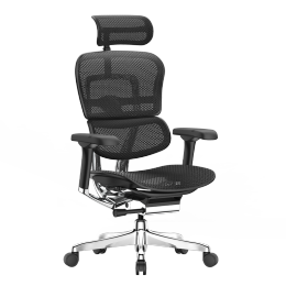 Ergonor 保友辦公家具 金豪E 2代 人體工學(xué)電腦椅 黑色 Q4.0版