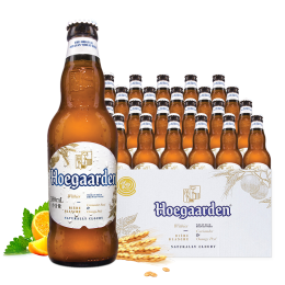 Hoegaarden 福佳 比利時風(fēng)味白啤酒 330ml*24瓶