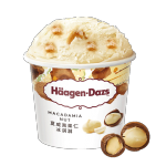 H?agen·Dazs 哈根達(dá)斯 冰淇淋 夏威夷果仁口味 100ml