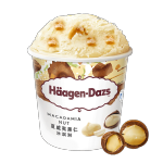 H?agen·Dazs 哈根達(dá)斯 夏威夷果仁口味 冰淇淋 473ml