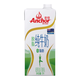 Anchor 安佳 脫脂純牛奶 1L*12盒