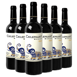 CHILEPHANT 智象 美露干紅葡萄酒 750ml*6瓶