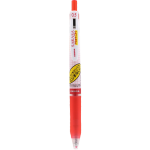 親子會員：ZEBRA 斑馬牌 學(xué)霸系列 JJ77 按動中性筆 紅色 0.5mm 6支裝