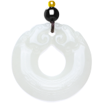 7000年 雙龍護(hù)主和田玉吊墜 約31mm