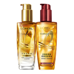 L'OREAL PARIS 巴黎歐萊雅 歐萊雅奇煥潤發(fā)精油100ml雙支裝(護(hù)發(fā)精油柔順順滑防毛躁干枯燙染受損)