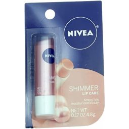 NIVEA 妮维雅 A Kiss of Shimmer 亮光唇膏 0.17 盎司 4片装