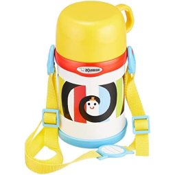 ZOJIRUSHI 象印 水杯 一起来玩吧 不锈钢水壶 0.45L SC-LH45S-EW