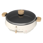 PLUS會員：LIVEN 利仁 DJG-J3213 電餅鐺 米白色1500W