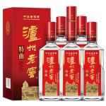 瀘州老窖 特曲 老字號 濃香型 低度白酒 38度 500ml*6瓶 整箱 (掃蓋有獎)