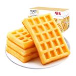 百草味 西式糕點(diǎn) 華夫餅1kg 營(yíng)養(yǎng)早餐蛋糕手撕面包網(wǎng)紅休閑零食整箱