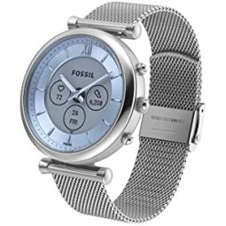 FOSSIL Carlie Gen 6 混合智能手表,内置Alexa