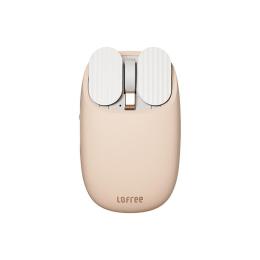 Lofree洛斐無線藍牙鼠標女生游戲辦公筆記本電腦ipad高顏值充電款