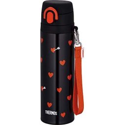 Thermos 膳魔师 真空隔热便携式爱心保温杯JNT-551 550ml
