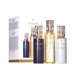 cle de peau BEAUTE 肌膚之鑰 光采護(hù)膚套裝禮盒（滋潤型化妝水170ml+日乳125ml+夜乳125ml）