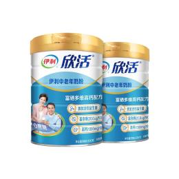 伊利欣活中老年奶粉高鈣營(yíng)養(yǎng)品成人奶粉送禮老年人正品官方旗艦店
