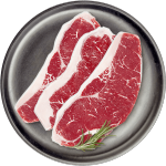 限地區(qū)、PLUS會員：WOWBEEF 萬馨沃牛 谷飼原切西冷牛排 500g
