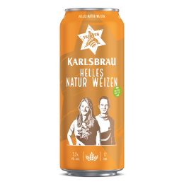 KARLSBRAU 卡斯布魯 KARLSBRU）小麥啤酒 500ml*24聽 整箱裝 德國原裝進口