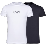 EMPORIO ARMANI 阿瑪尼 男士圓領(lǐng)短袖T恤套裝 2件裝 混色 M