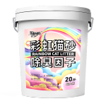 陪伴歲月 彩虹混合貓砂 10kg 桶裝