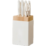 ZWILLING 雙立人 POLLUX波格斯 廚具刀具套裝 白色7件套
