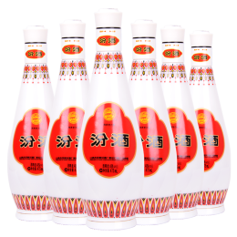 汾酒 杏花村48度乳玻汾 琵琶汾475ml*6瓶 清香型白酒