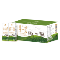 辉山（huishan）自营牧场全脂纯牛奶 200ml*24盒 家庭量贩装 3.1g优质蛋白