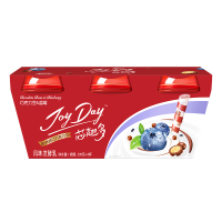 伊利JoyDay芯趣多低温酸奶 巧克力豆蓝莓风味发酵酸牛奶 220g*3