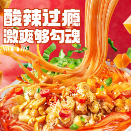 食族人 即食酸辣粉 110g*6桶