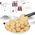 網(wǎng)紅吸汁大面藕涼拌面藕圈素肥腸面筋干貨沾串面片涼皮