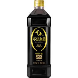 千禾零添加醬油御藏380天1L 釀造特級生抽家用調(diào)味官方直營旗艦店