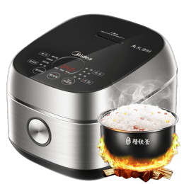 PLUS會(huì)員：Midea 美的 纖V煲系列 MB-FB40S701 電飯煲 4L