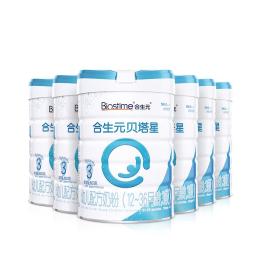 合生元貝塔星A2幼兒奶粉3段益生元α-乳清進(jìn)口奶粉6罐900g囤貨裝