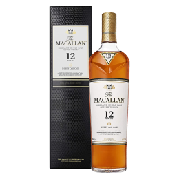 MACALLAN 麥卡倫 12年 雪莉桶 蘇格蘭單一麥芽威士忌 40%vol 700ml 單瓶裝