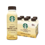 STARBUCKS 星巴克 星選 芝士奶香拿鐵270ml*6瓶 即飲咖啡飲料(新老包裝隨機(jī)發(fā))