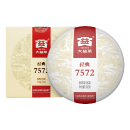 TAETEA 大益 經(jīng)典7572 普洱熟茶 150g