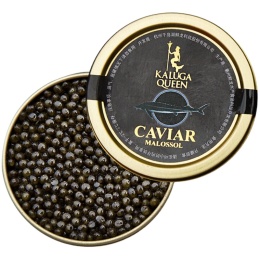 卡露伽西伯利亞7年鱘魚子醬即食魚籽醬caviar壽司10g大顆粒千島湖