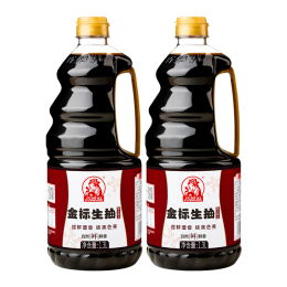 巧媳婦金標(biāo)生抽醬油1.3L*2大桶裝炒菜鹵燉調(diào)餡味極鮮醬油調(diào)味品