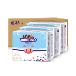 THREE PIGS 三只小豬 3D輕薄系列 嬰兒拉拉褲 XXL96片