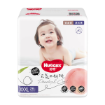 好奇（Huggies）鉑金裝拉拉褲 【多倉(cāng)直發(fā)】嬰兒尿不濕 成長(zhǎng)褲  小桃褲 超薄透氣 XXXL26片【17kg以上】