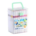 正版官方晨光雙頭水性馬克筆48色套裝小學(xué)生兒童幼兒園無(wú)毒可水洗學(xué)生軟頭水彩筆美術(shù)專(zhuān)用畫(huà)筆彩色36色旗艦店
