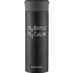 LOCK&LOCK 樂(lè)扣樂(lè)扣 LHC4014BLK 繽紛馬克杯 330ml 黑色